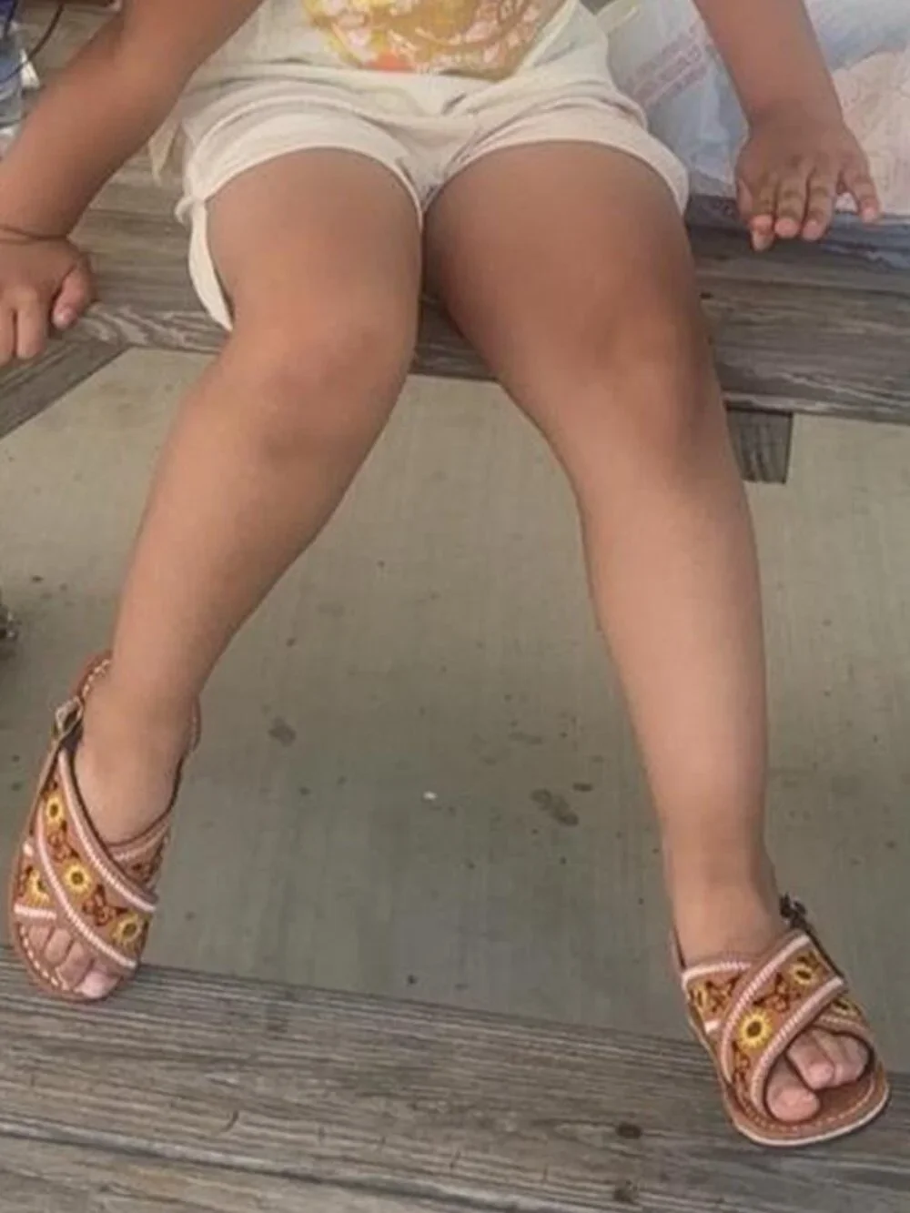 Girls Butterfly Sandals